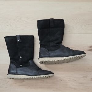 UGG Malindi Boots, Black, Size 7